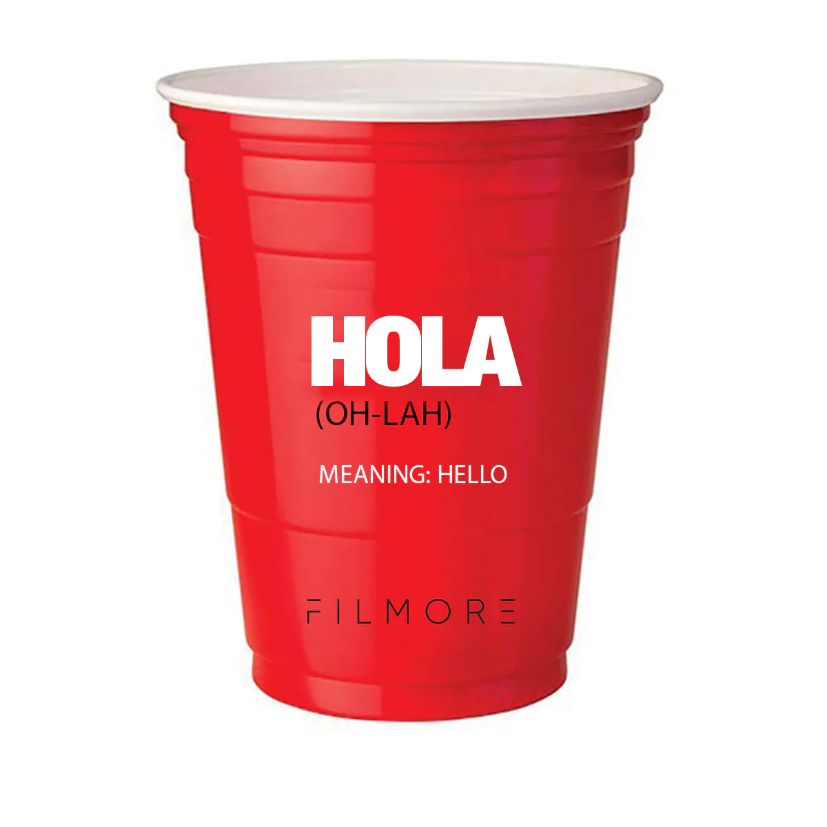 Hola Reusable Red Solo Cup