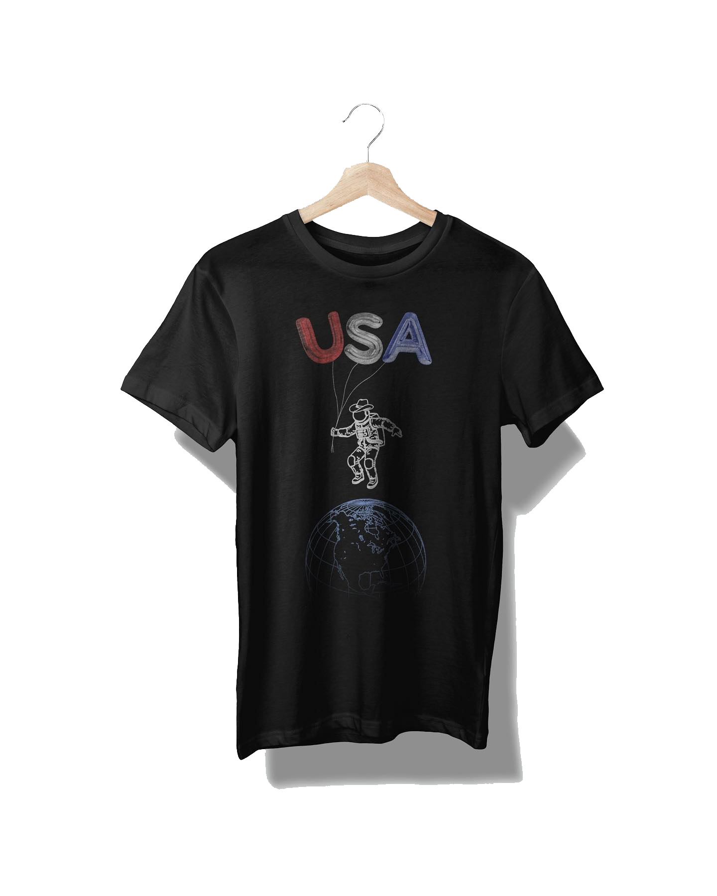 USA Astronaut - Black