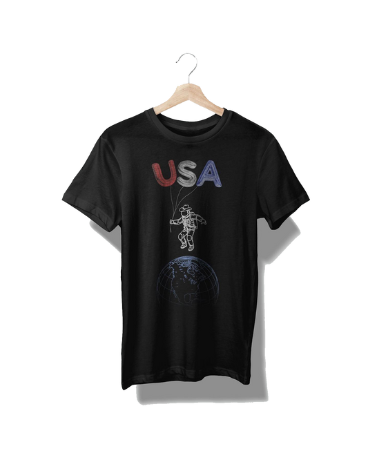 USA Astronaut - Black